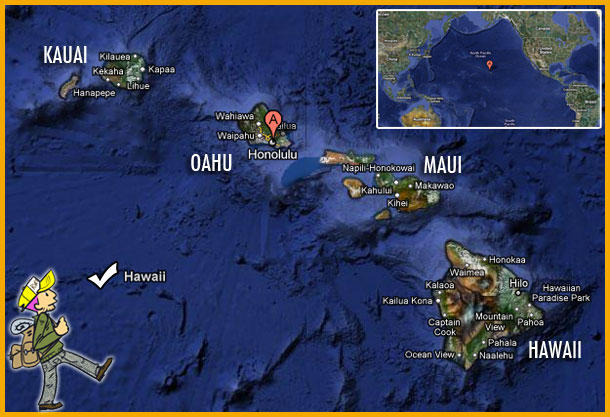 carte hawaii